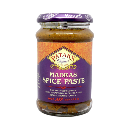 Patak's Madras Spice Paste Hot 283g