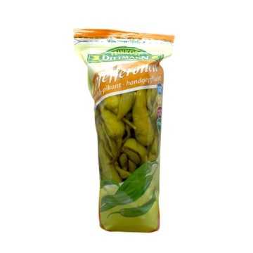 Feinkost Dittmann Pfefferonen Mild Pikant 500g/ Medium Spicy Pickled Peppers