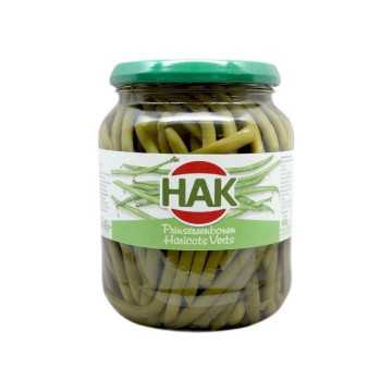 Hak Prinsessenbonen Haricots Verts 680g/ Judías Verdes