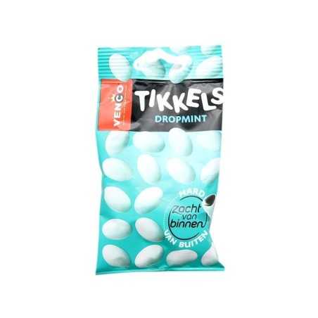 Venco Tikkels Dropmint 45g/ Liquiorice Candies