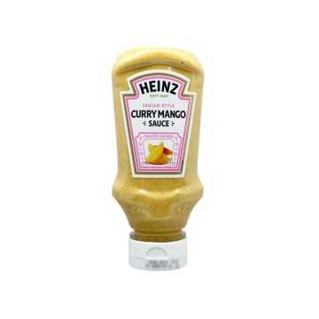 Heinz Indian Style Curry Mango Sauce / Salsa de Mango y Curry 220ml