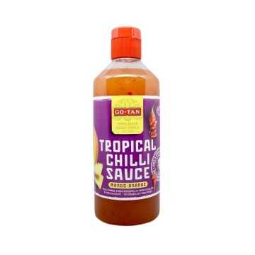 Go-Tan Tropical Chilli Sauce Mango & Ananas / Salsa Chili Dulce con Mango y Piña 500ml