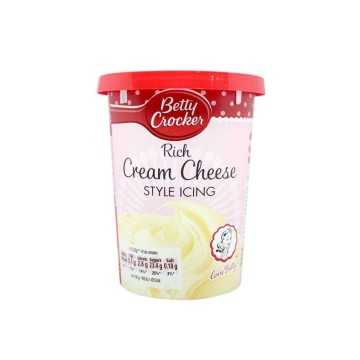 Betty Crocker Rich Cream Cheese Icing / Cobertura Queso Crema 400g