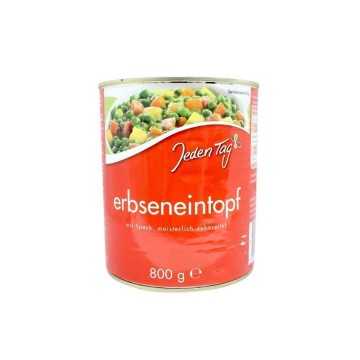 Jeden Tag Erbseneintopf mit Speck 800g/ Peas Stew with Pork