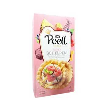 Jos Poell Suikerschelpen X6 100g/ Sweet Vol au Vents