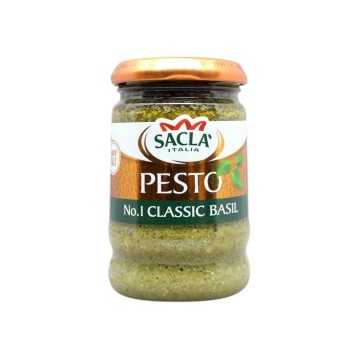 Sacla Pesto Classic Basil / Salsa Pesto Albahaca 190g