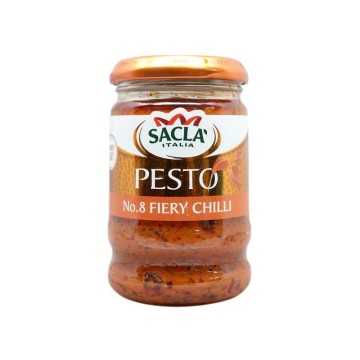 Sacla Pesto Fiery Chilli / Pesto Picante 190g