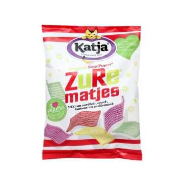 Katja Zure Matjes / Sour Fruit Strips 250g