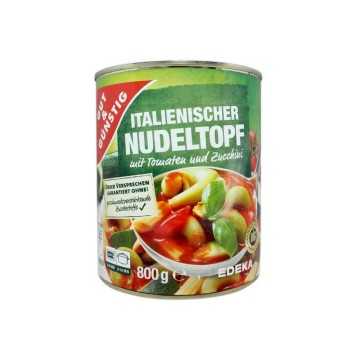 Gut&Günstig Italianischer Nudeltopf / Macarrones en Salsa de Tomate 800g