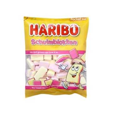 Haribo Schuimblokken 120g/ Hard Marshmallows