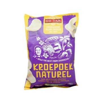 Go-Tan Kroepoek Naturel / Pan de Gambas 70g