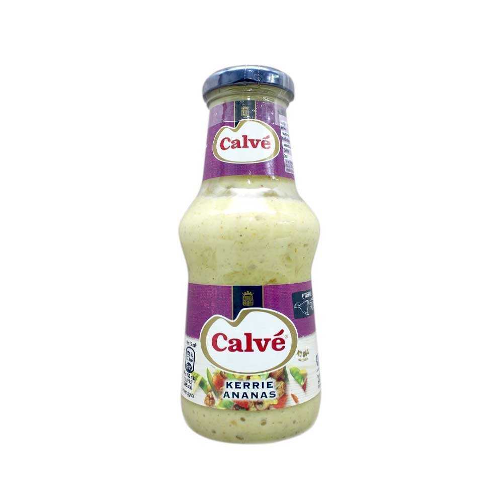 Calvé Kerrie Ananas Saus 250ml/ Curry & Pineapple Sauce