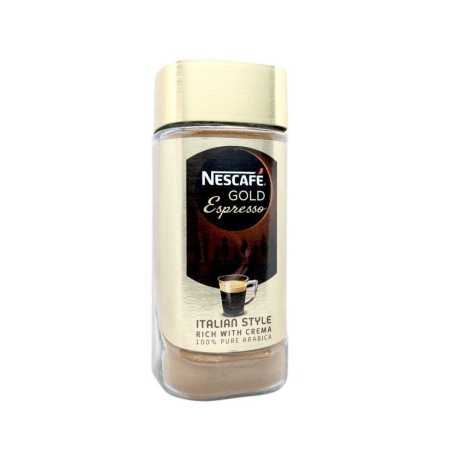 Nescafé Gold Espresso Italian Style / Café Instantáneo Expreso 100g