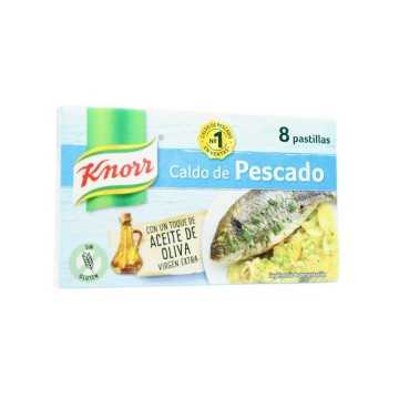 Knorr Caldo de Pescado x8