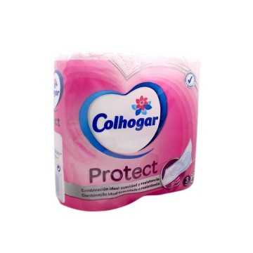 Colhogar Protect Papel Higiénico Perfumado / Papel Higiénico Perfumado x4