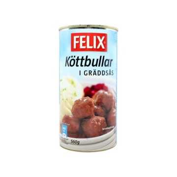 Felix Köttbullar i Gräddsås / Albóndigas en Salsa 560g