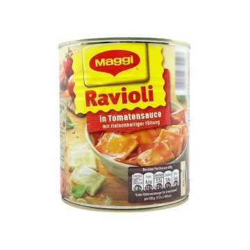 Maggi Ravioli in Tomatensauce / Raviolis de Carne en Salsa de Tomate 800g