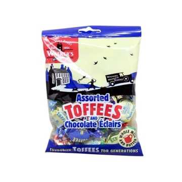 Walker's Assorted Toffees & Chocolate Éclairs 150g