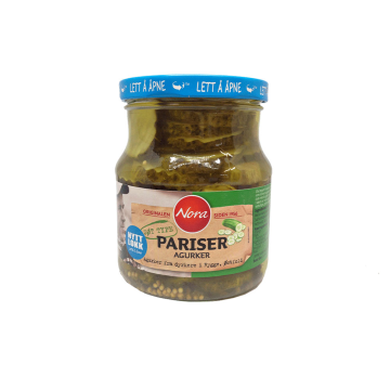 Nora Pariser Agurker / Pepinillos 580g