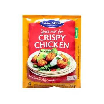 Santa Maria Crispy Chicken Seasoning Mix / Mezcla de Condimentos para Pollo Crujiente 50g