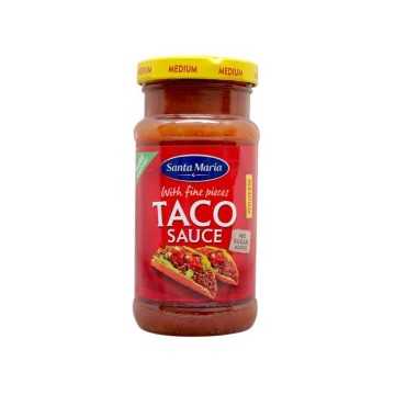 Santa Maria Taco Sauce Medium / Salsa para Tacos Medio Picante 230g