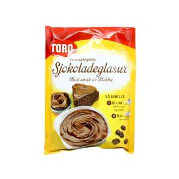 Toro Sjokoladeglasur Med Mokka / Glaseado de Chocolate con Sabor Moca 140g