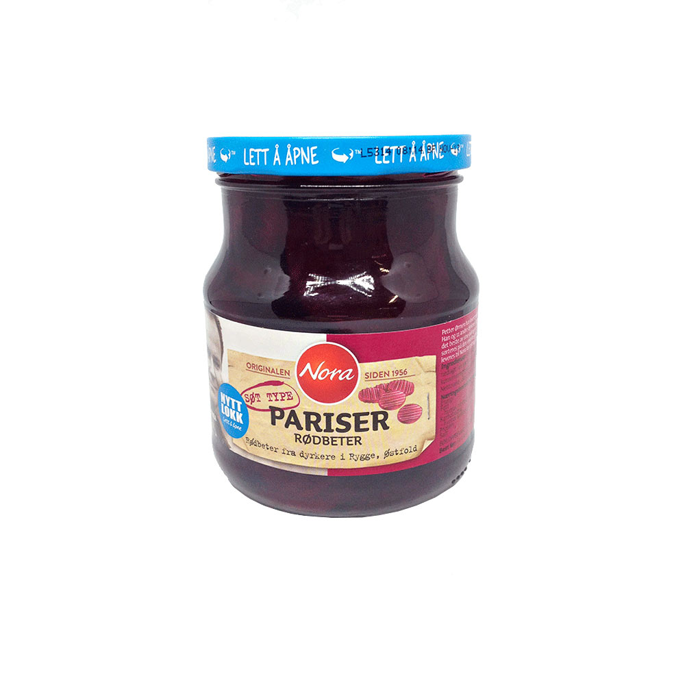 Nora Pariser Rødbeter / Beetroot 580g