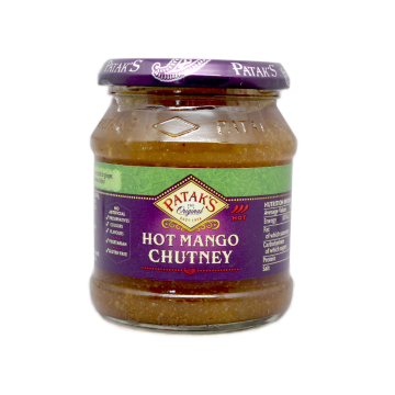 Patak's Hot Mango Chutney 340g