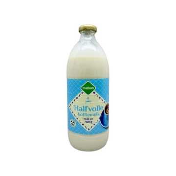 Melkan Koffiemelk Halfvolle / Leche Semidesnatada para Café 465ml