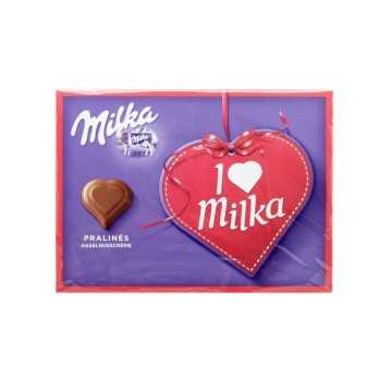 Milka Pralinés Hearts / Corazones Bombones de Praliné 110g