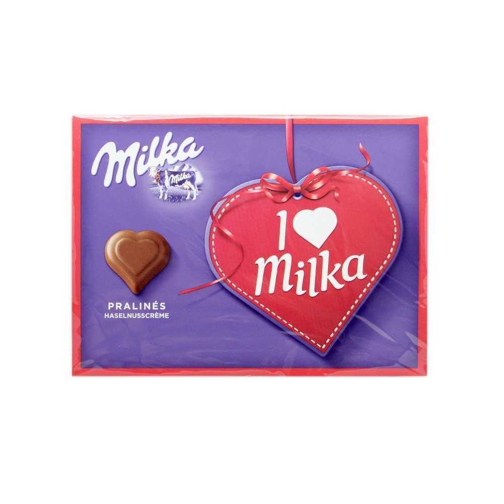 Milka Pralinés Hearts 110g