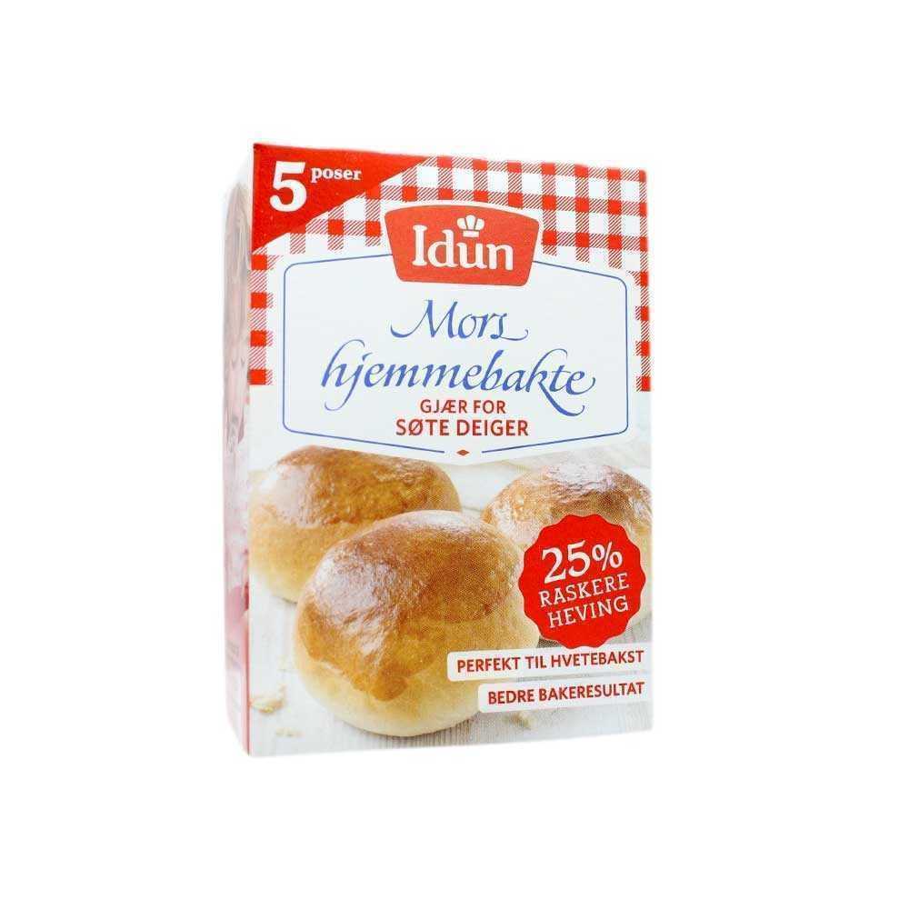 Idun Gjår For Søte Deiger 50g x5/ Yeast for Sweet Rolls