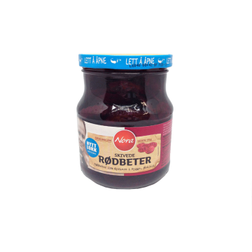 Nora Skivede Rødbeter / Remolacha Roja en Rodajas 580g