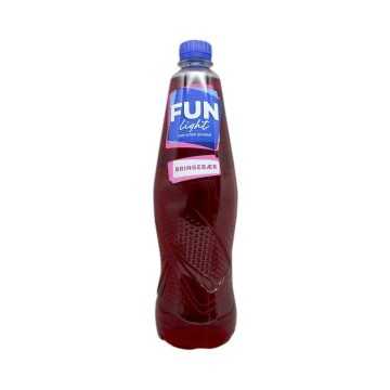 Fun Light Bringebær / Raspberry Squash 1L