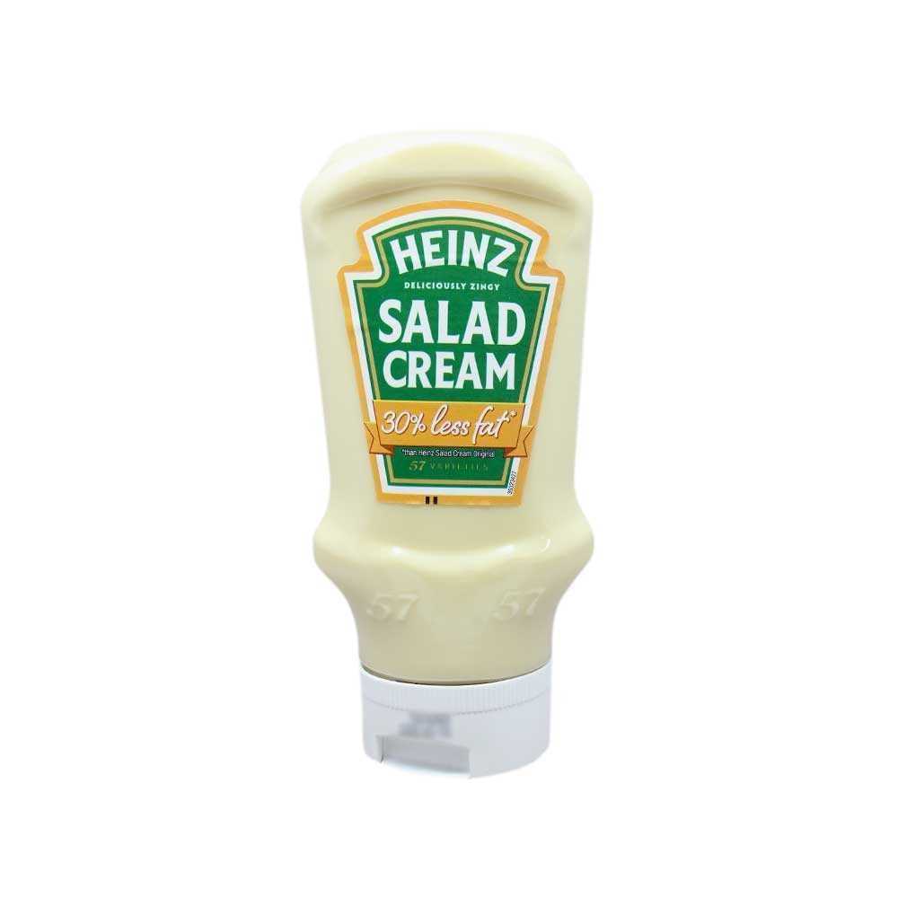 Heinz Salad Cream 30% Less Fat / Salsa para Ensalada Menos Grasa 415g