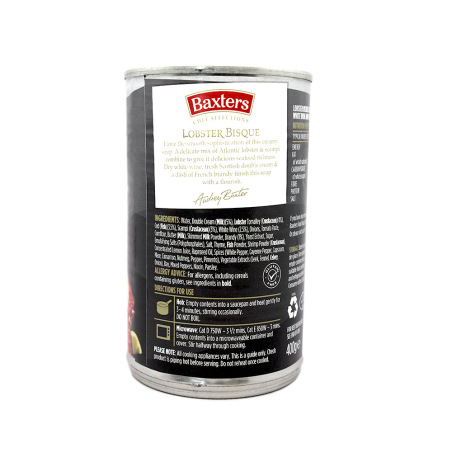 Baxters Lobster Bisque Soup 400g