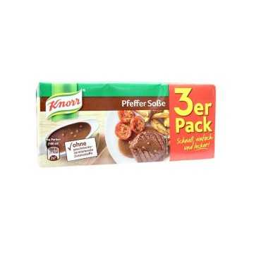 Knorr Pfeffer Soße x3/ Pepper Sauce Mix 