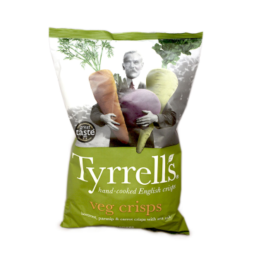 Tyrell's Veg Crisps 150g