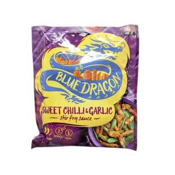 Blue Dragon Sweet Chili & Garlic Sauce / Salsa de Chile dulce con Ajo 120g