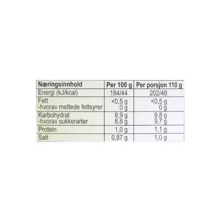 Nora Hjemmelavet Surkål / Chucrut de Col Blanca 450g