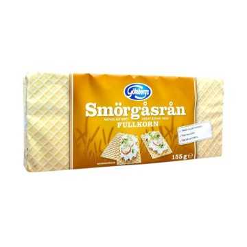 Göteborgs Smörgåsrån Fullkorn 155g/ Crispy Whole Meal Wafers