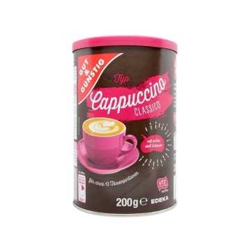 Gut&Günstig Cappuccino Getränkepulver / Cappuccino Clásico en Polvo 200g