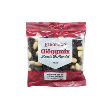 El Dorado Glöggmix Russin & Mandel / Almendras y Pasas 120g