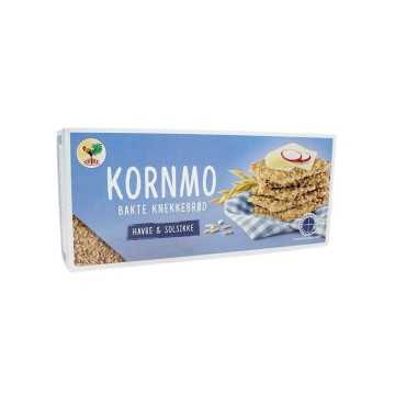 Sæetre Kornmo Knekkebrød Havre & Solsikke 200g/ Crispy Bread with Oats and Sunflower Seeds