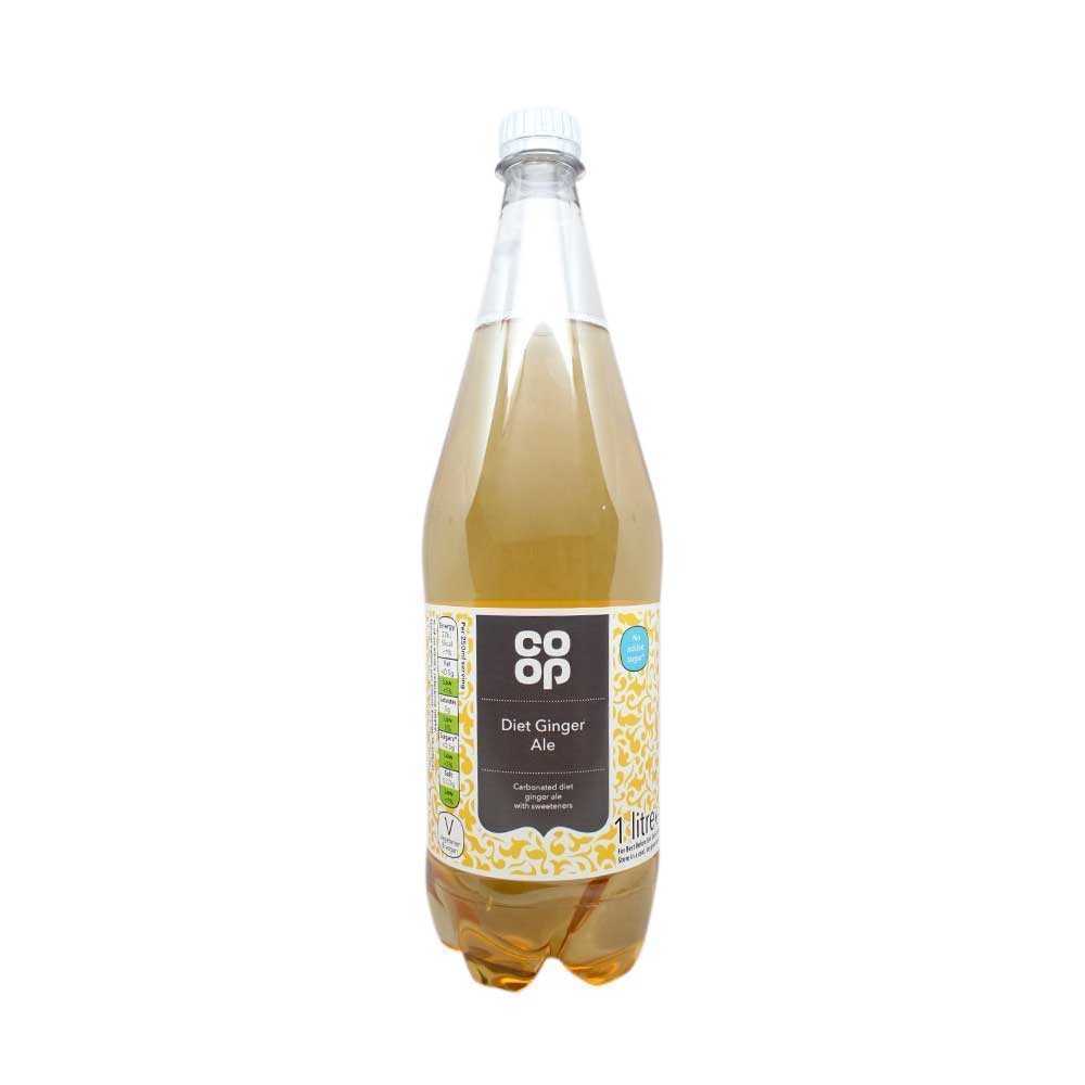 Coop Diet Ginger Ale 1L