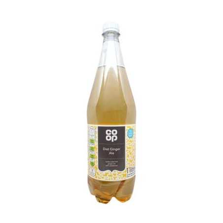 Coop Diet Ginger Ale 1L