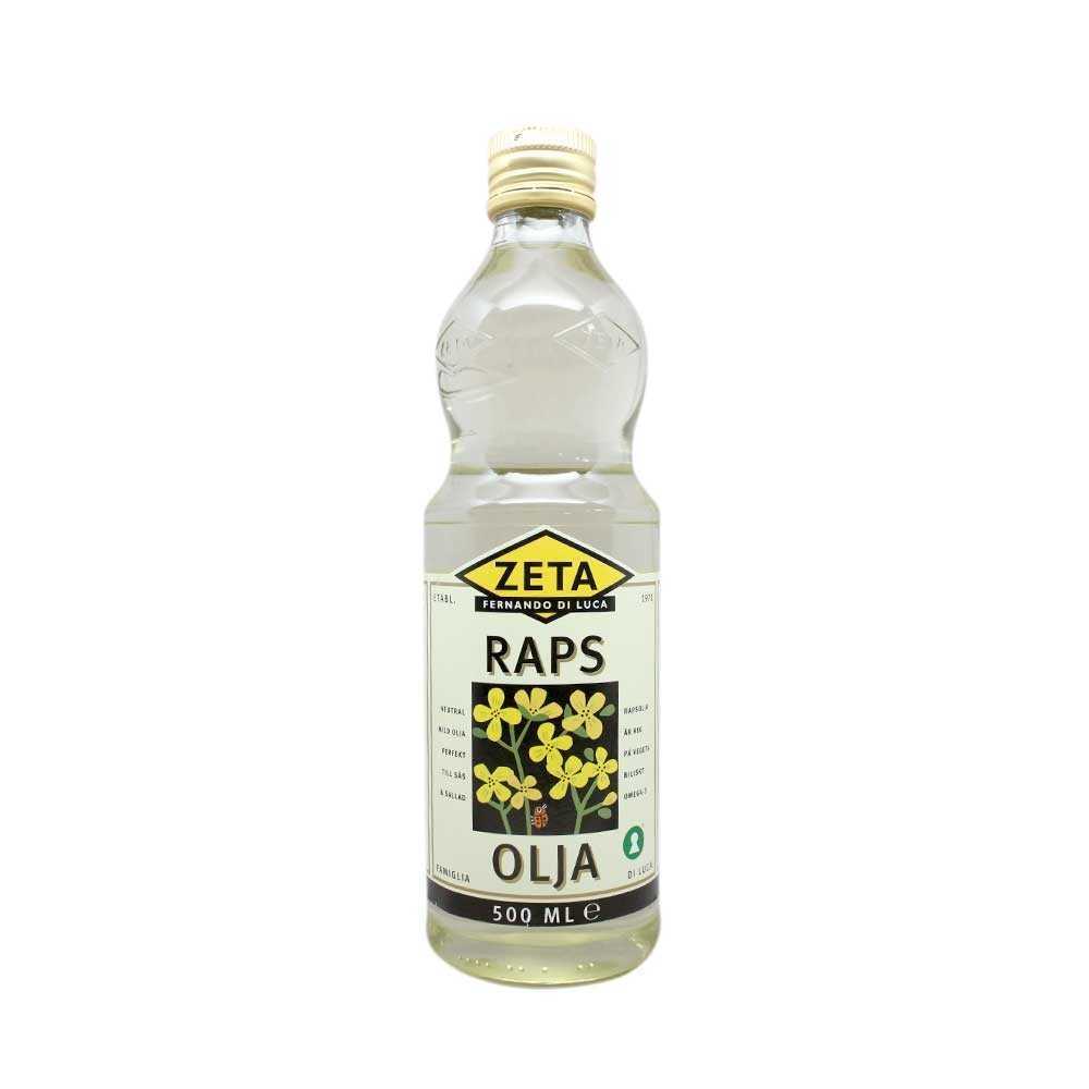 Zeta Rapsolja 500ml/ Rapeseed Oil