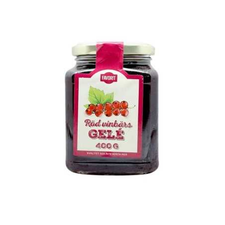 Favorit Röd Vinbärs Gelé 400g/ Red Currant Jelly