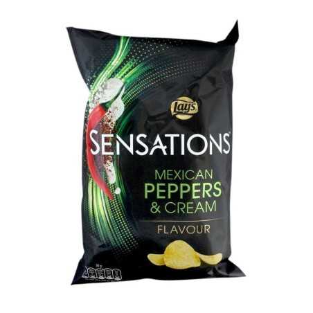 Lay's Sensations Mexican Peppers&Cream 150g