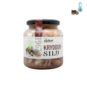 Delikat Kryddersild 380g/ Spiced Herring Fillets